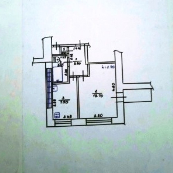 Фото № 6403 Продам 1 комн. квартиру в р-не маг. "Гетьман"