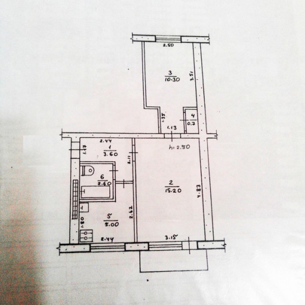 № 6620 Продам 2х комн. квартиру в р-не маг. &amp;quot;Рина&amp;quot;