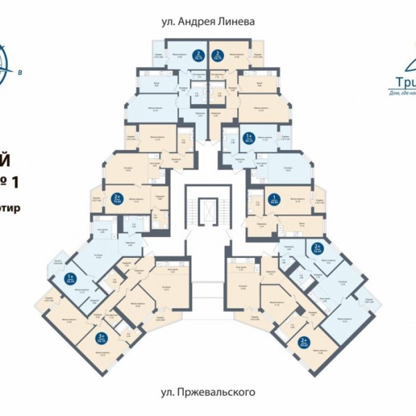 Фото ЖК “Трилистник” рн Манго