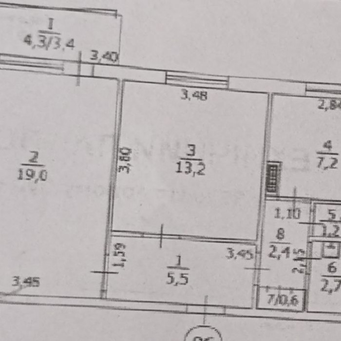 Фото Продам 2 комнатную квартиру на кв. Ленинского Комсомола.