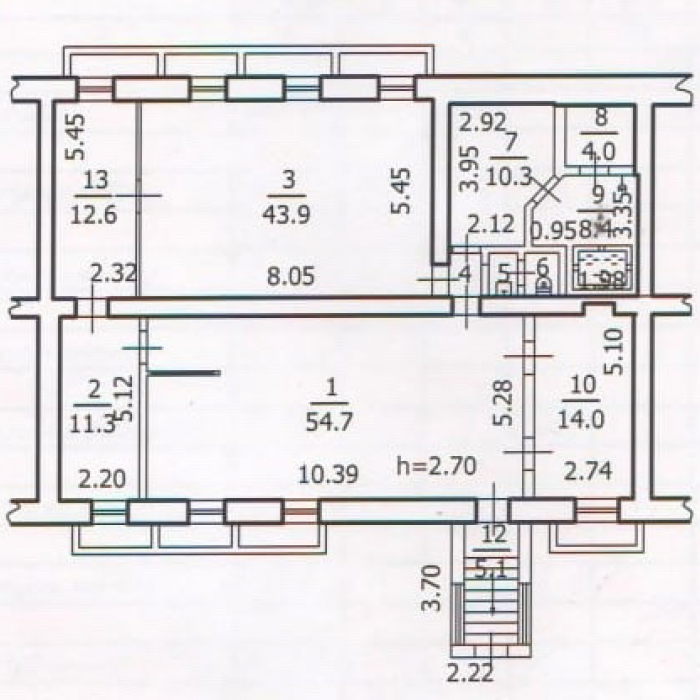 Продам помещение а центре, 168м2