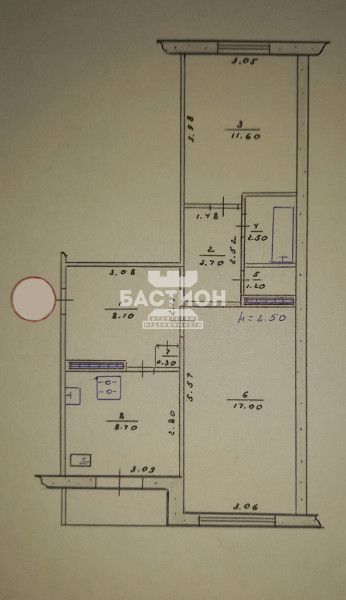 Фото 2-х комнатная квартира, пр-кт Металлургов 58, ID: 2049594