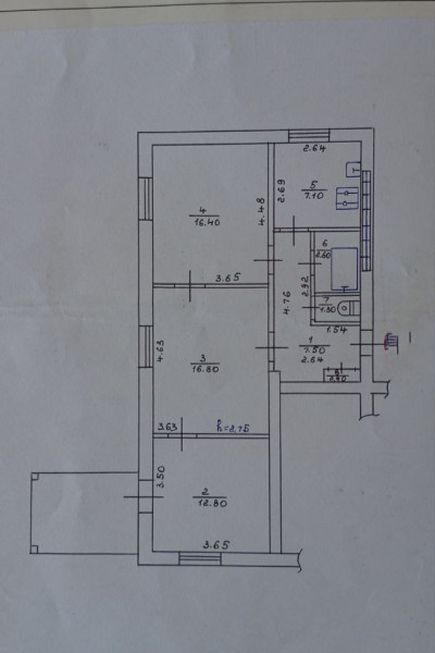 Фото 3-к квартира р-н МФЦ г.Алчевск#1535
