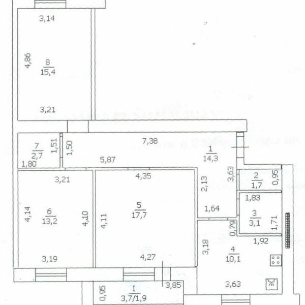 Фото Продам 3-х комнатную квартиру на ул. Генерала Лашина ( район ВВАУШ)