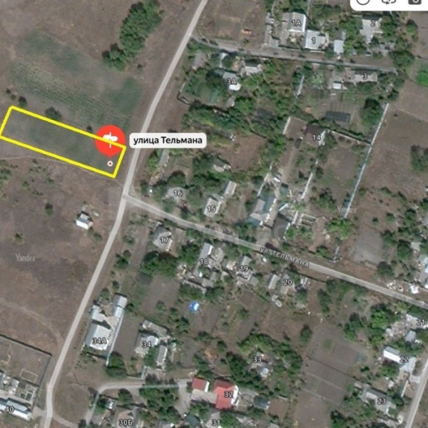 Участок 15.43 сот. Роскошное ул. Тельмана