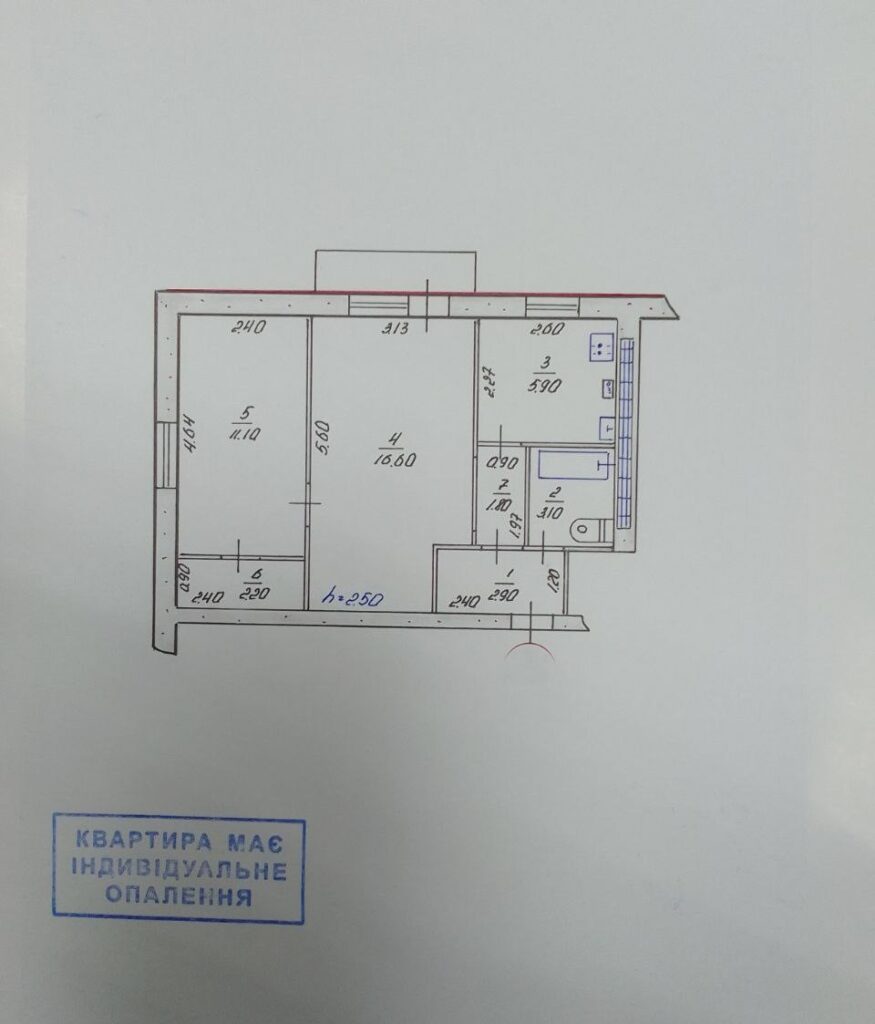 Фото №953, Продается 2-х комнатная квартира в районе ДК Металлургов