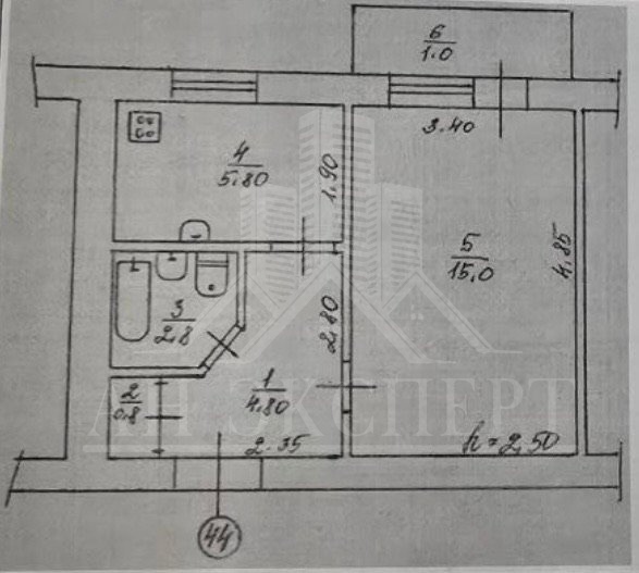 Фото Квартира г. Красный Луч (микрорайон М-3, д. 5)