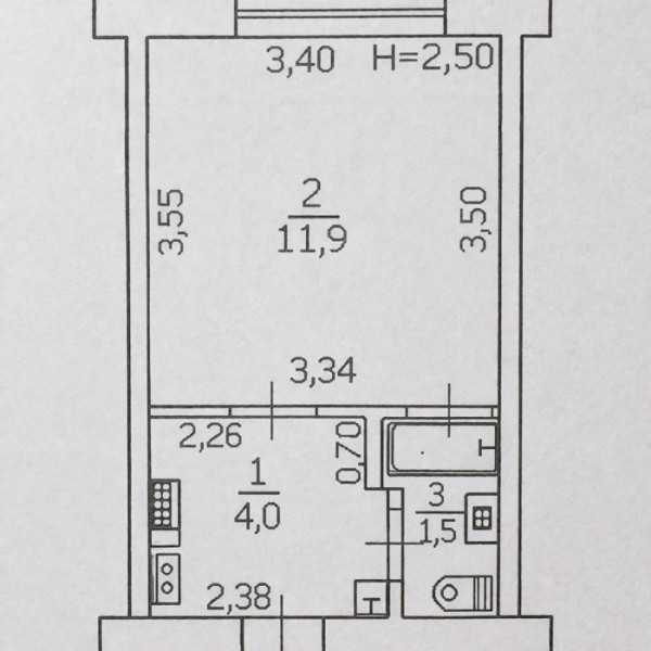 Фото Продам 1к квартиру (полугостинка) 26й квартал г. Луганск